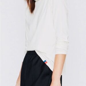 KULE Classic White Long Sleeve Tee